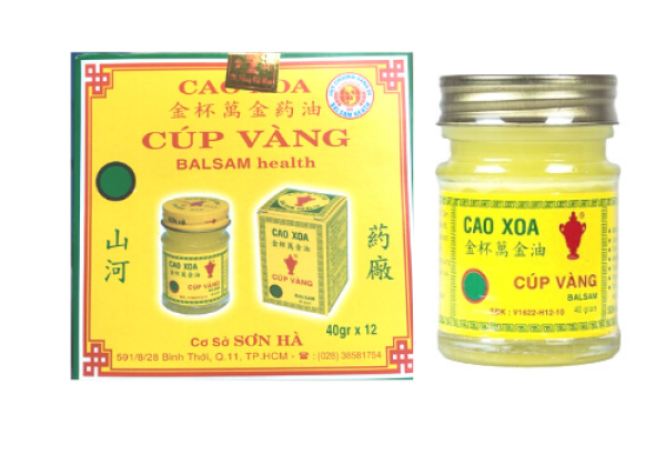 Giá sỉ Cao Xoa Cúp Vàng 40g